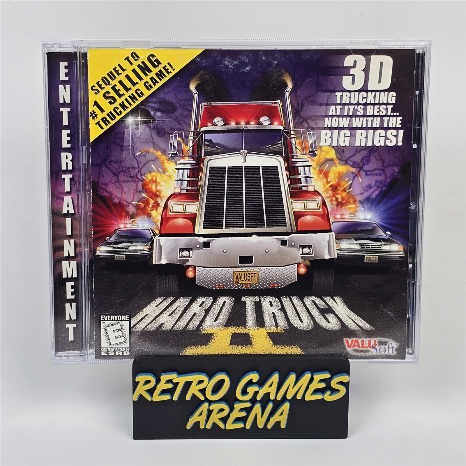Hard Truck II 2 (PC CD-ROM) Jewel CIB COMPLETE