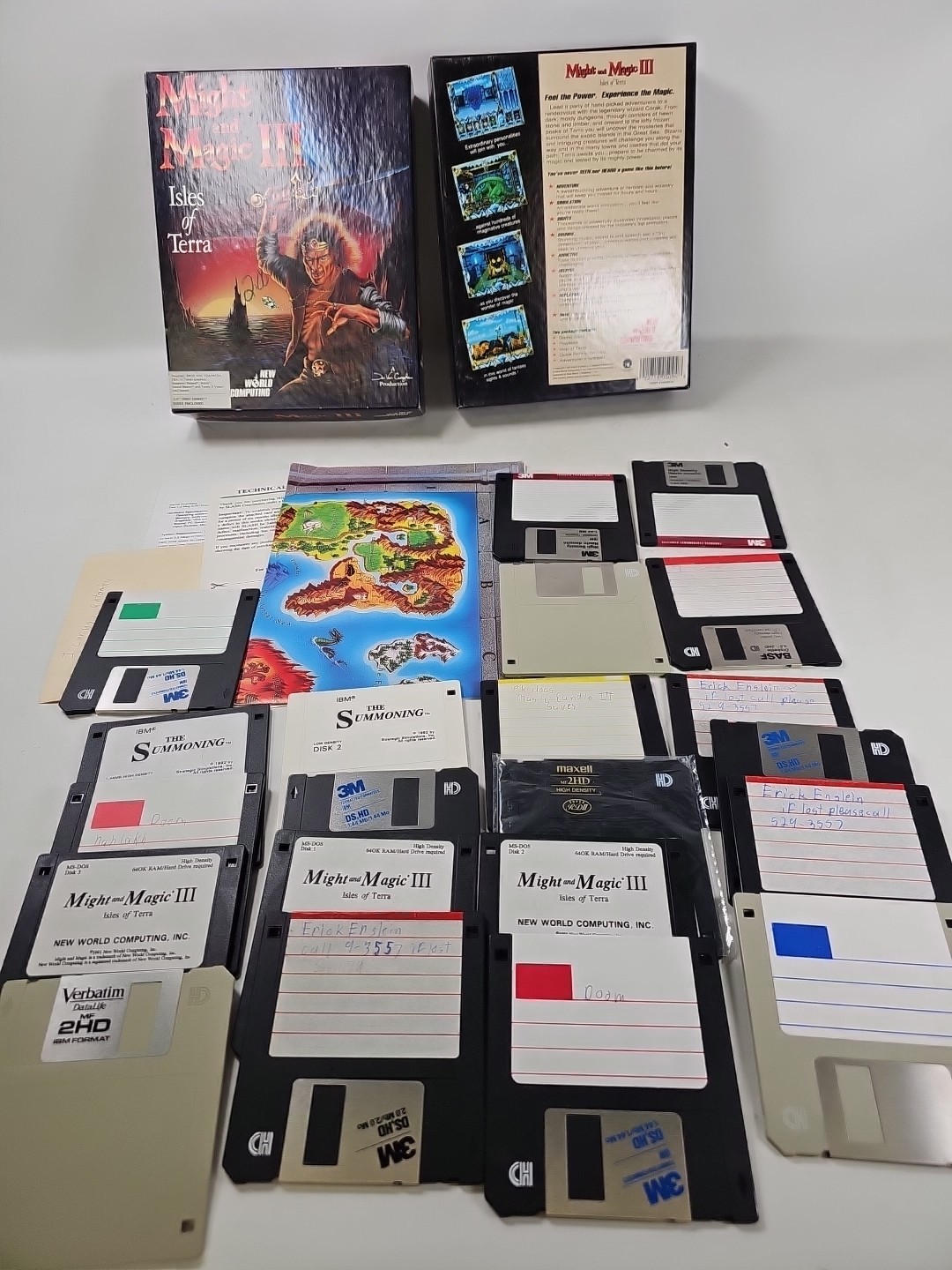 Might and Magic III Isles of Terra - IBM PC - New World Computing - CIB EX++