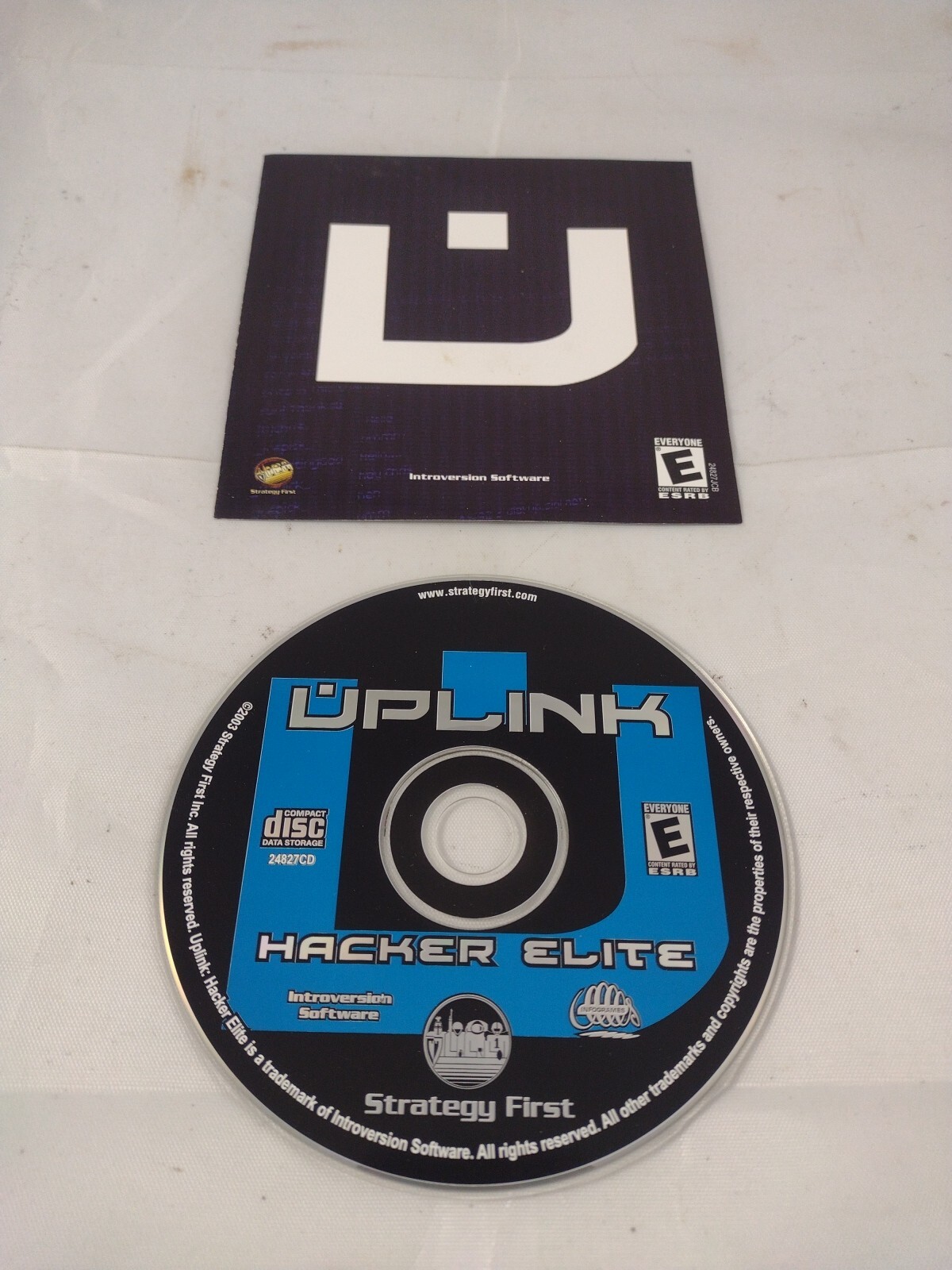 Vintage Uplink: Hacker Elite - PC Windows 95/98 Game Introversion Strategy First