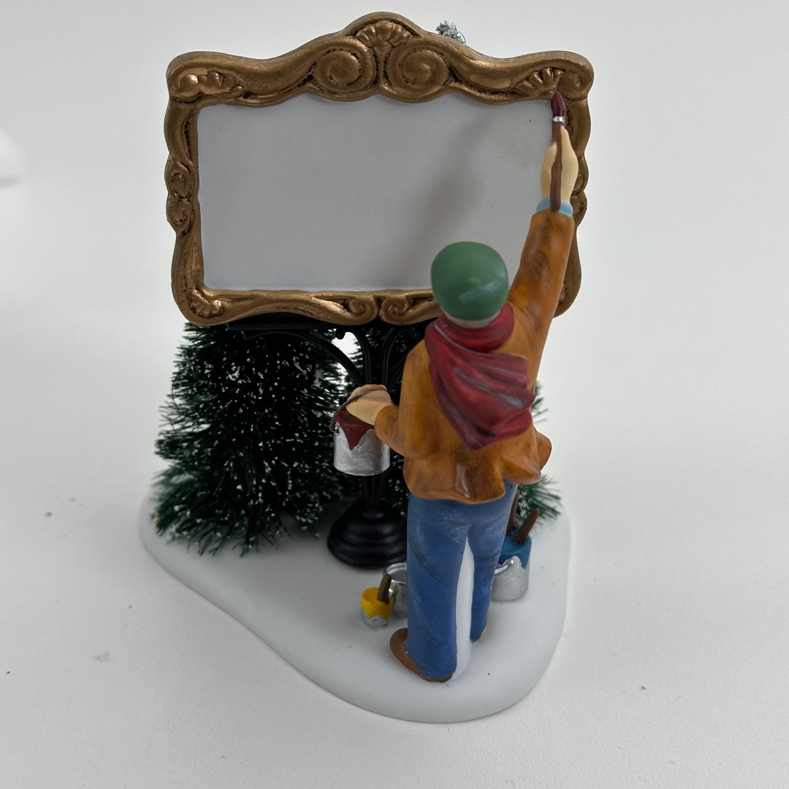 Dept 56 Painting Our Own Village Sign Heritage Village Retired 1998-2000 #55501
