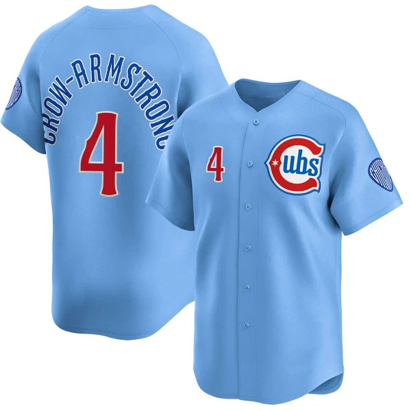 PETE CROW-ARMSTRONG #4 For Fans Baseball Jersey S-5XL CC339