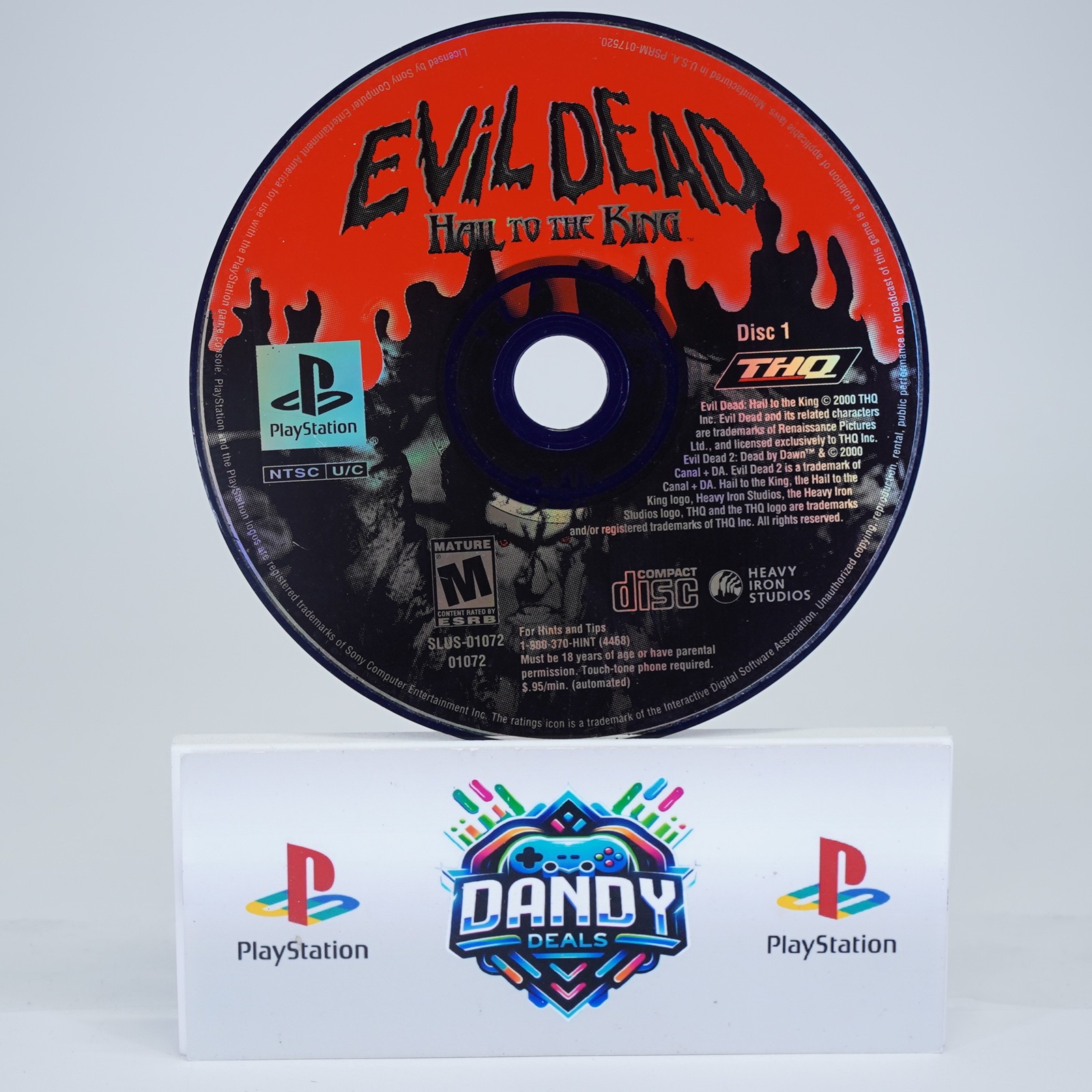 Evil Dead Hail to the King PS1 - PlayStation