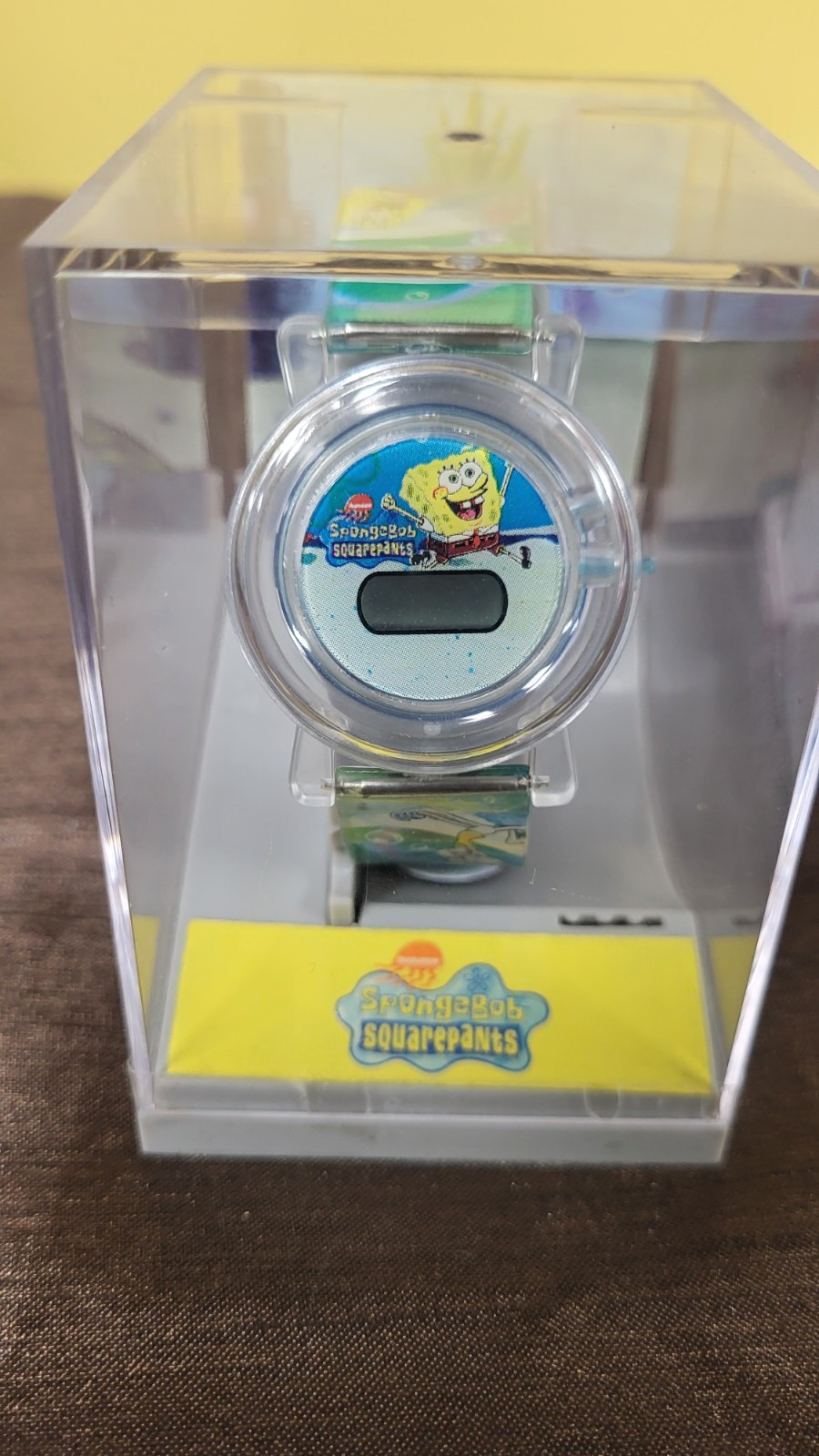 Nickelodeon SpongeBob Squarepants Digital Watch 2003 Comic-Con Box/Papers