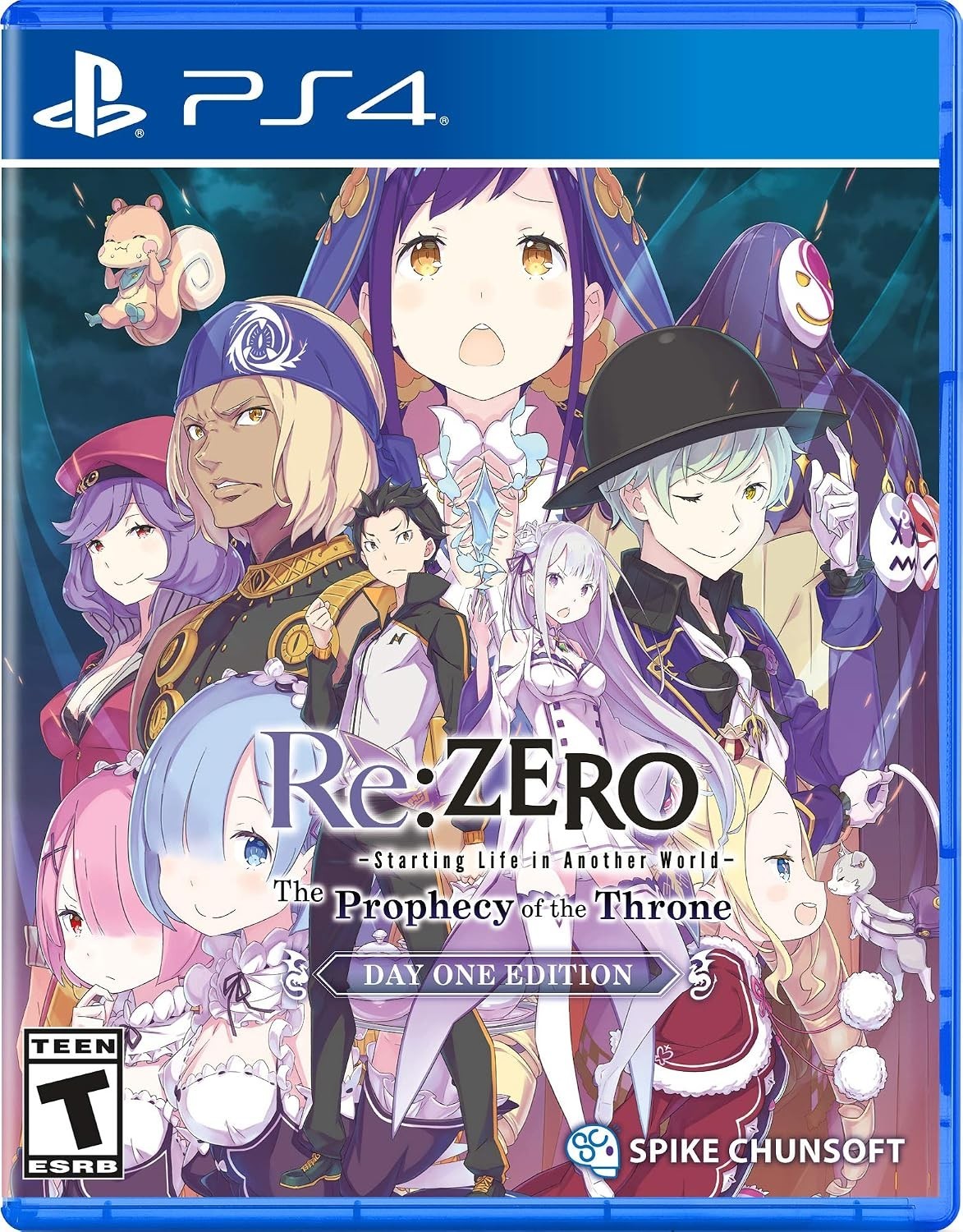 Re:ZERO - The Prophecy of the Throne Day One Ed - Sony Playstation 4 - Brand New