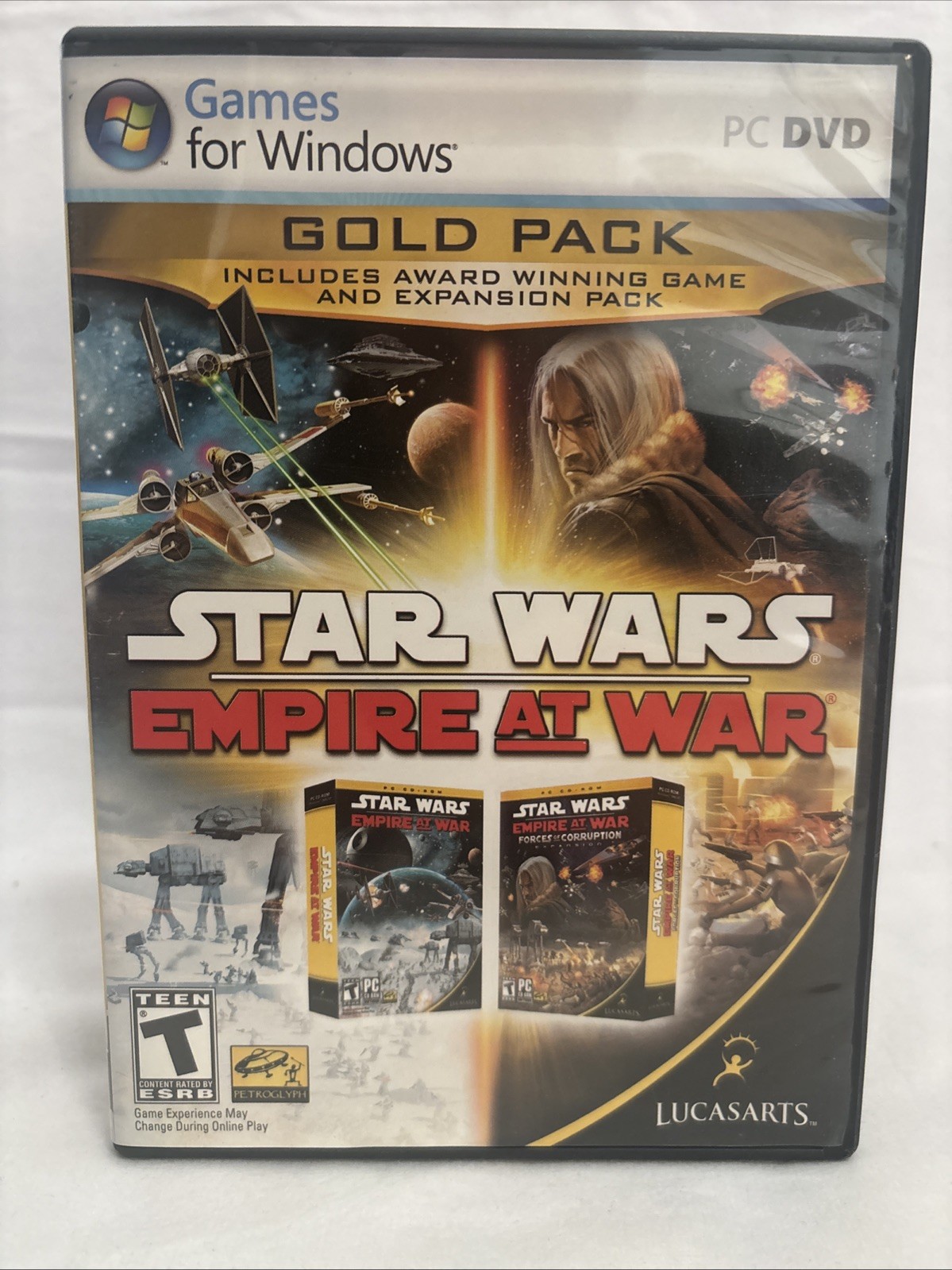 Star Wars: Empire at War Gold Pack (PC) LucasArts - Windows 2000/XP/Vista