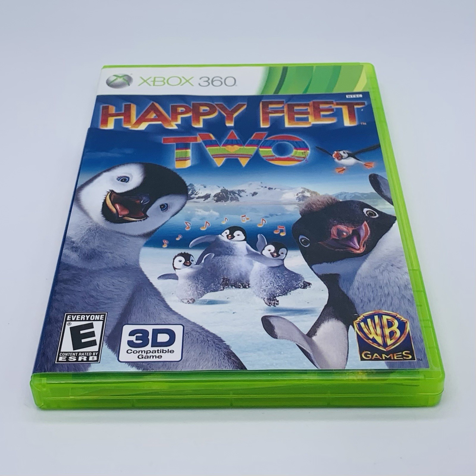 Happy Feet Two Xbox 360, 2011 WB - Complete with Manual and 2 Inserts CIB Tested