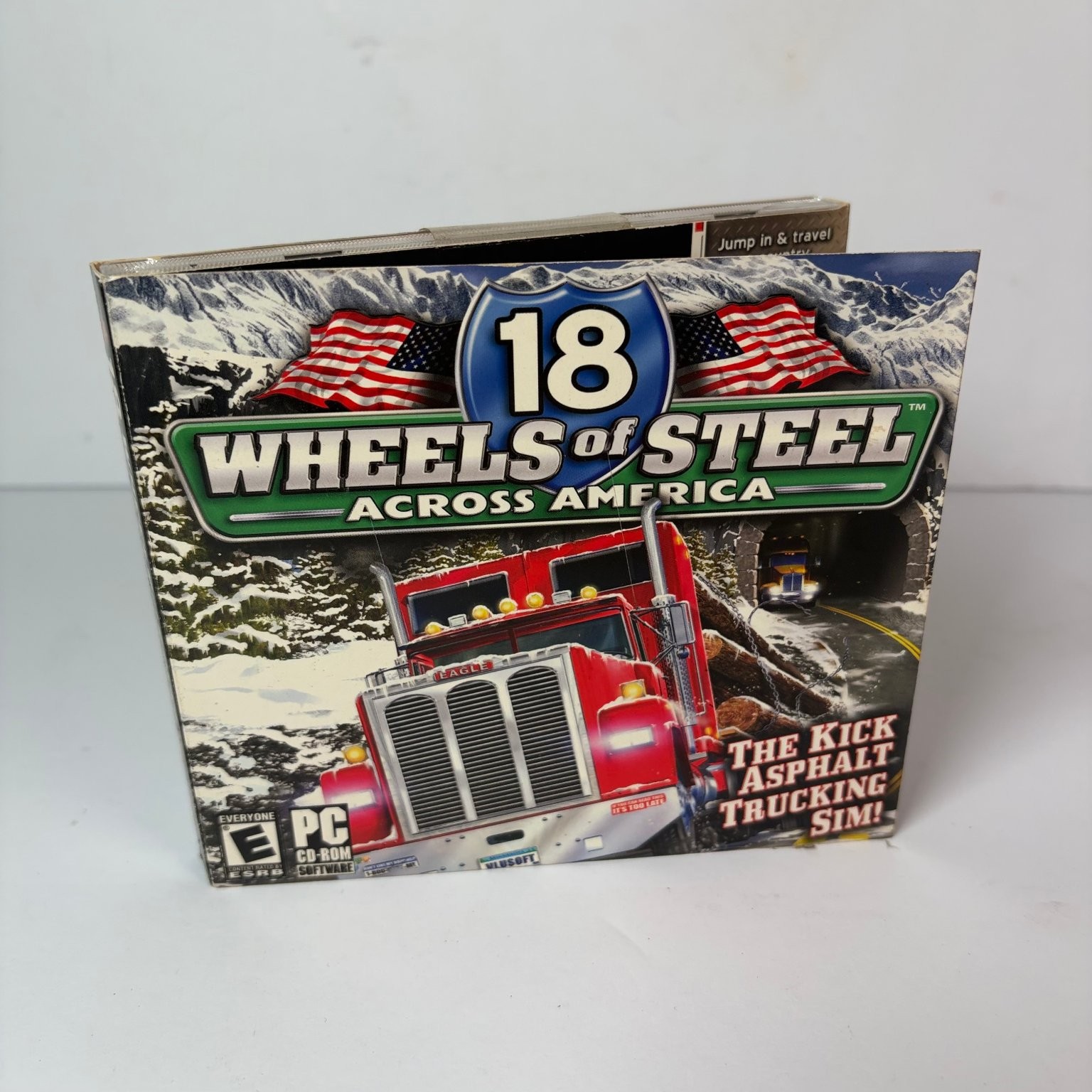 18 Wheels of Steel Across America PC CD-ROM ValuSoft THQ Trucking Simulation
