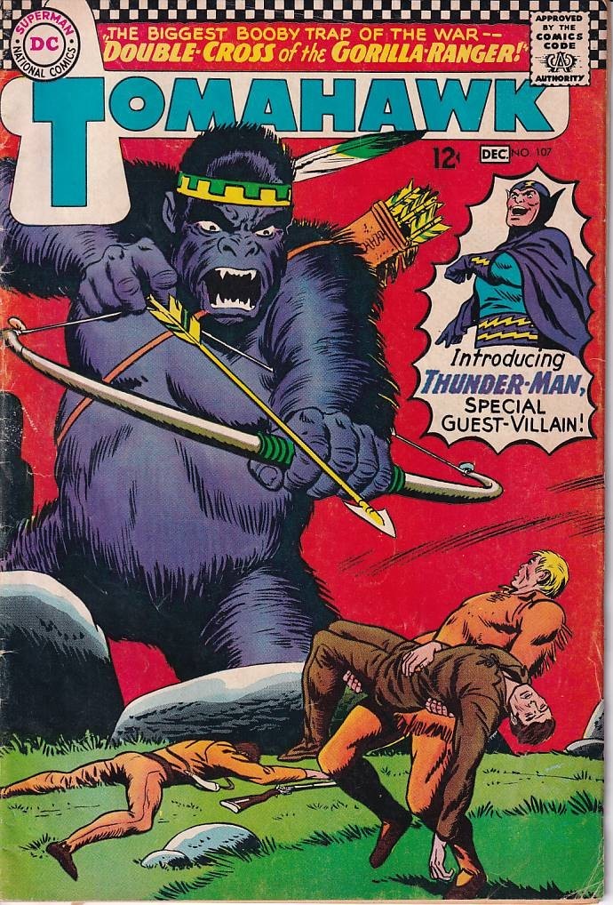 43644: DC COMICS TOMAHAWK #107 F Grade