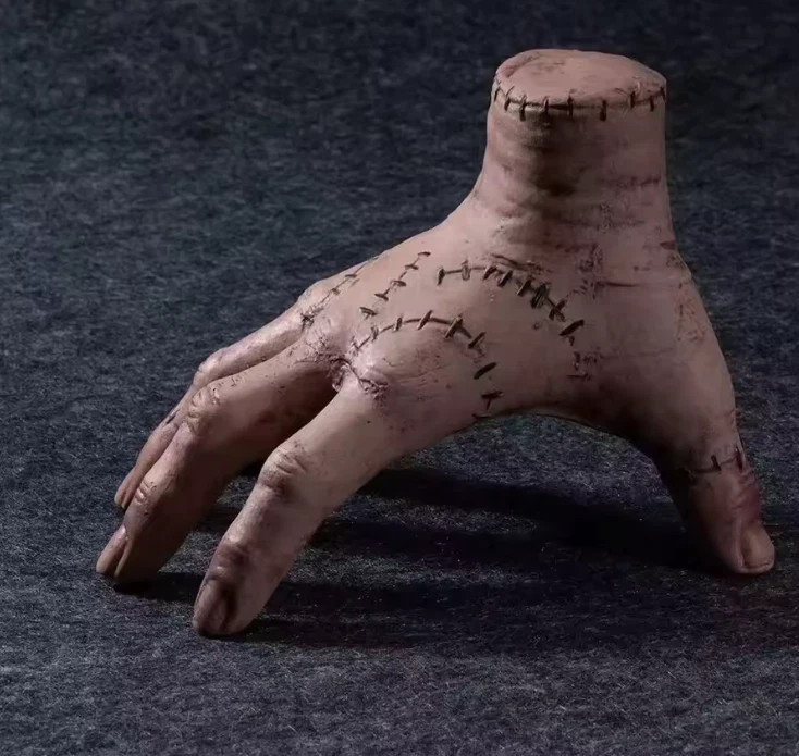 Halloween Horror Props Broken Hands Horror Wednesday Thing Hand Toy Latex Figuri