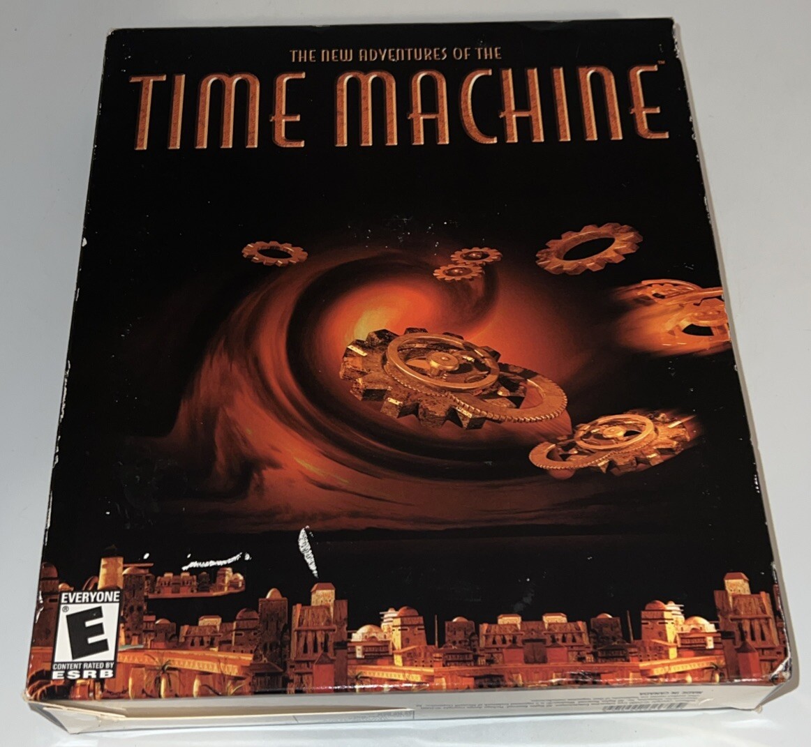 The New Adventures of the Time Machine (PC, 2000) Windows PC Big Box - New