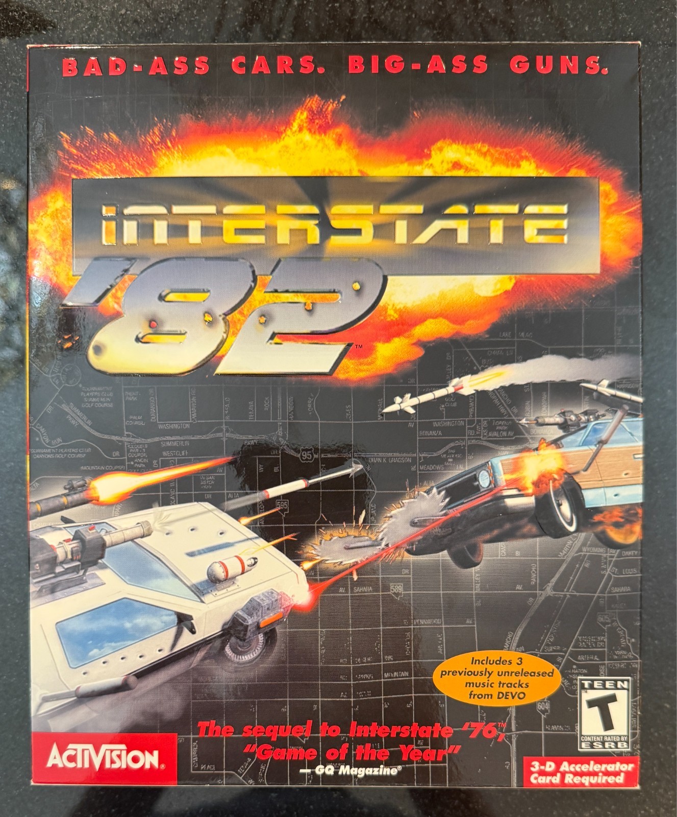 Interstate 82 - Windows PC - Big Box - Complete / CIB - NTSC / USA copy