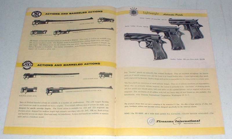 1962 FI Star Lancer, Starlet, Starfire Pistol Ad