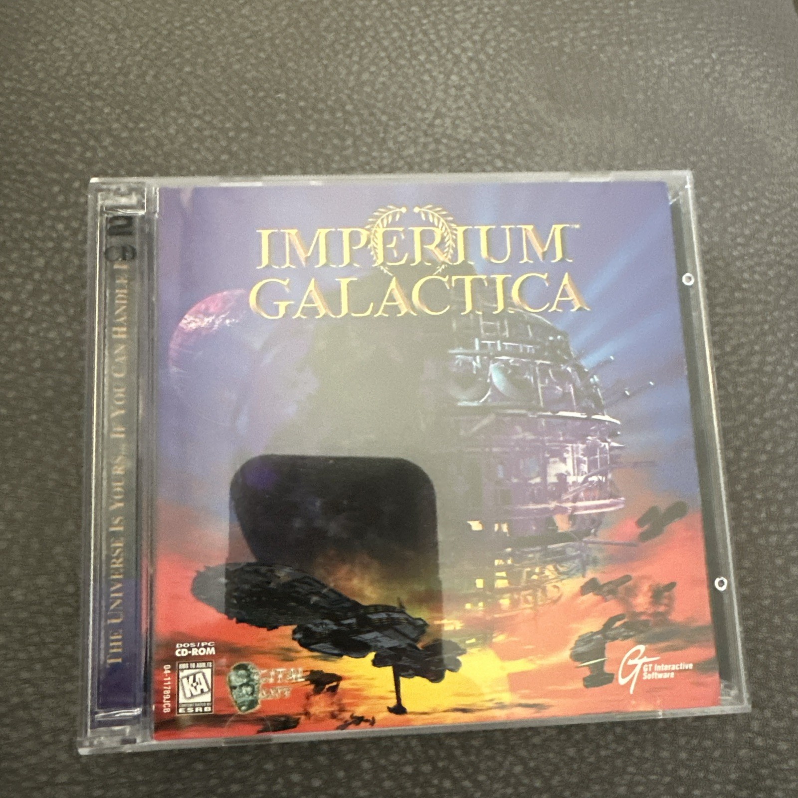 IMPERIUM GALACTICA (PC CD-ROM, 1997) Game Vintage X2 Discs U20