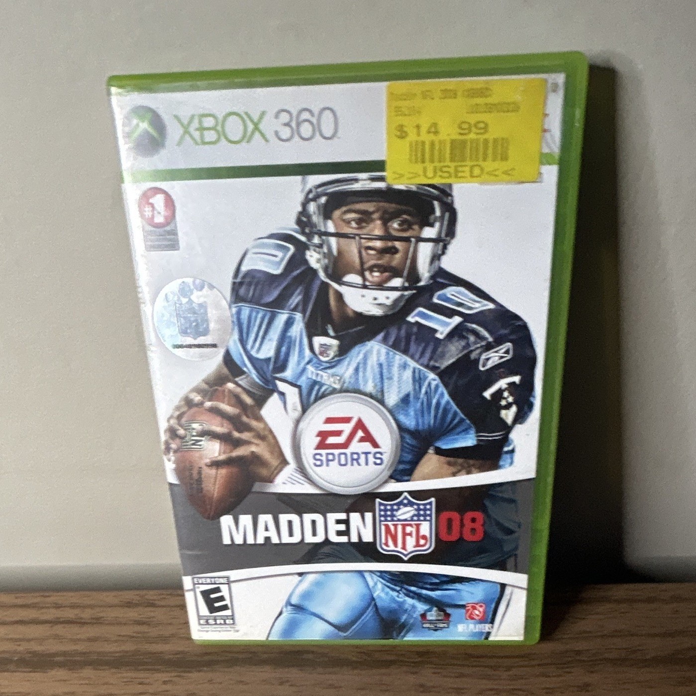EA SPORTS Madden NFL 08 Xbox 360 Game w/ Case Manual Multiplayer E NTSC 2007