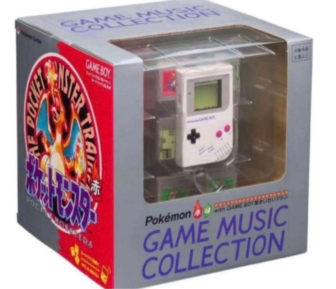 Pokemon Red & Green GAME MUSIC COLLECTION with Game Boy Jukebox Limited Japanese