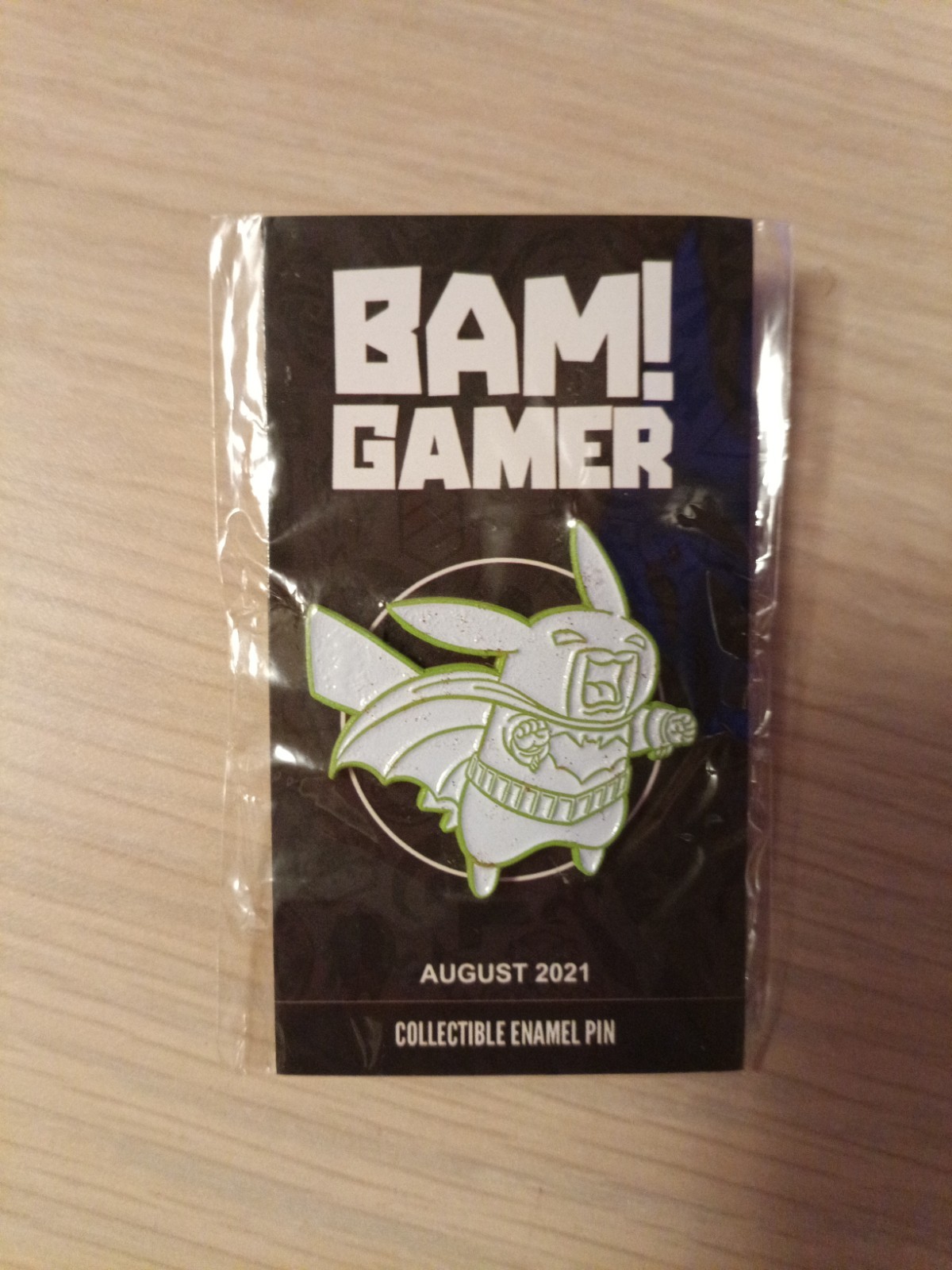 Bam Gamer Batman Pikachu Mashup Enamel Pin Limited Release 5/50 pokémon RARE