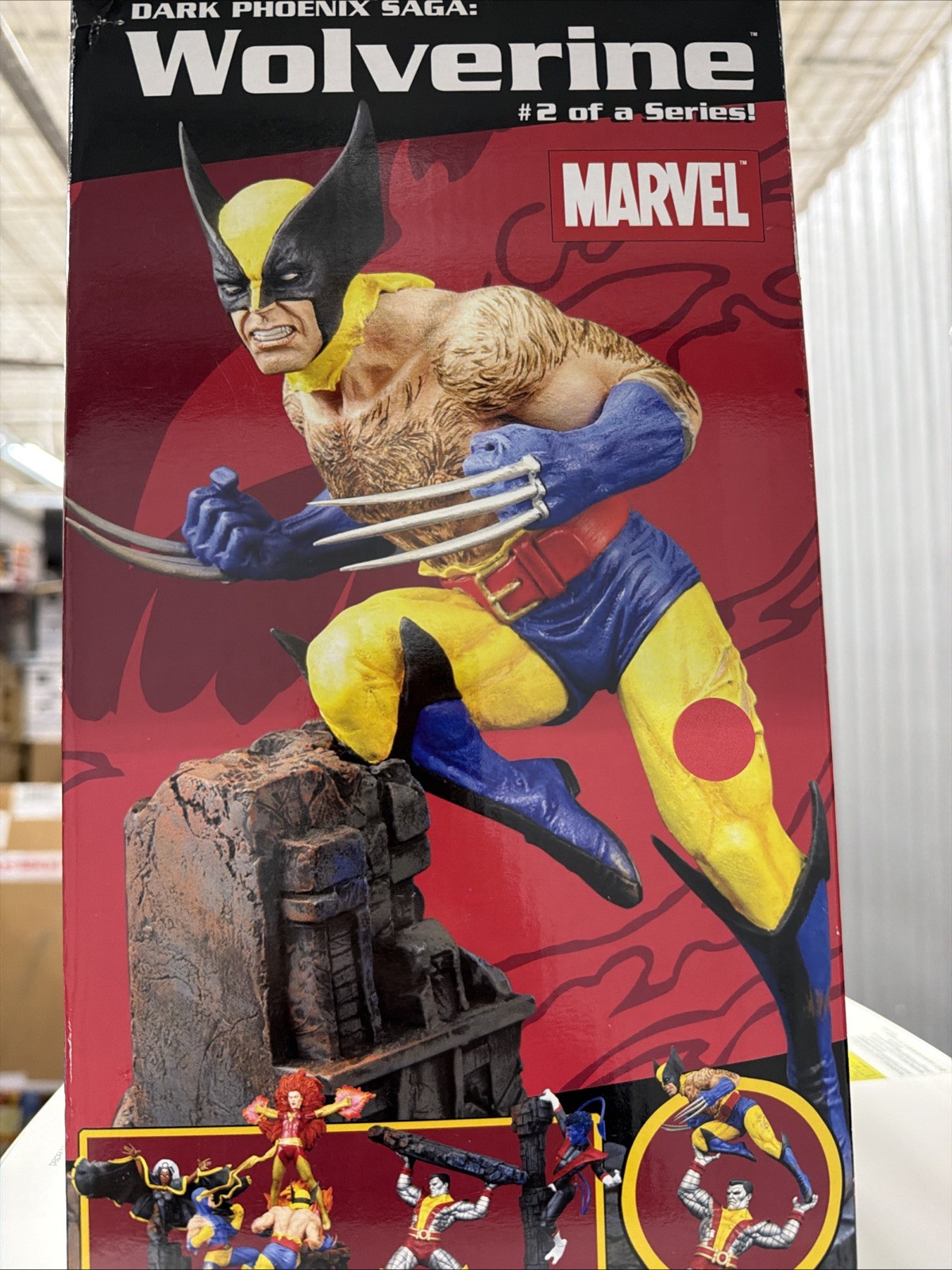DIAMOND Select Full Size WOLVERINE Statue X-MEN DARK PHOENIX Saga 1097/3000 NEW