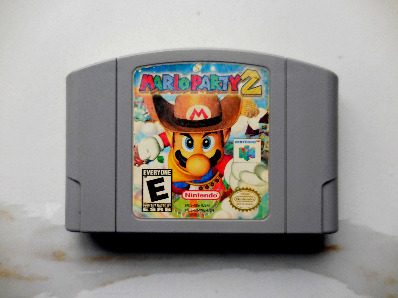 MARIO PARTY 2  N64 Nintendo 64 Game Cartridge Only Authentic & Tested NICE