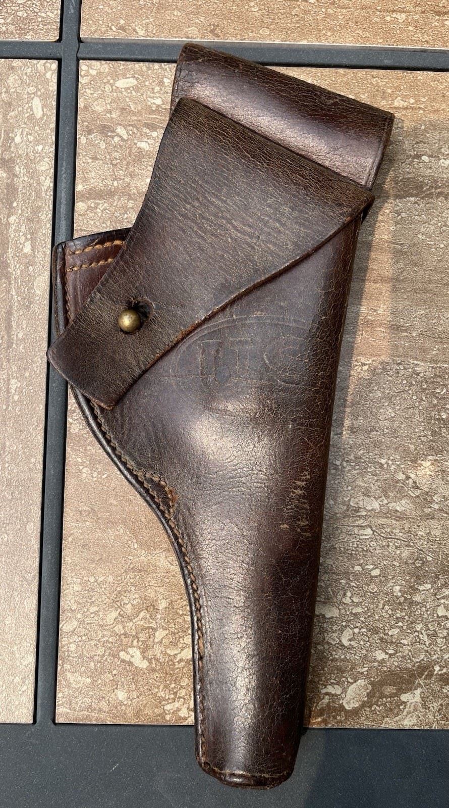 WWII 1942 Fink US Revolver Holster .45 Caliber 