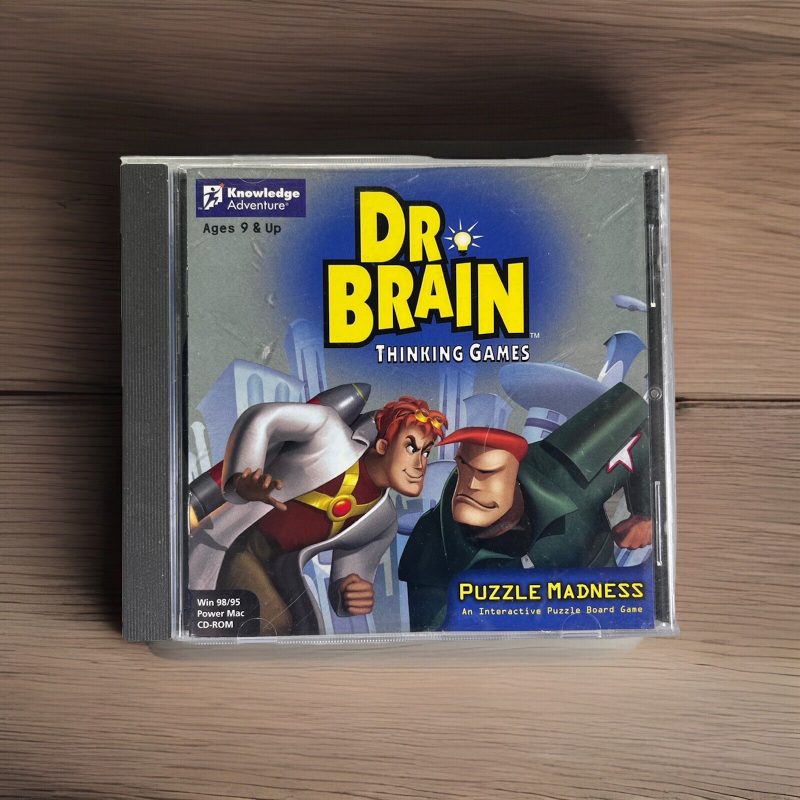Dr. Brain Thinking Games - Puzzle Madness  (Windows/Mac, 1996) - Minty Disc
