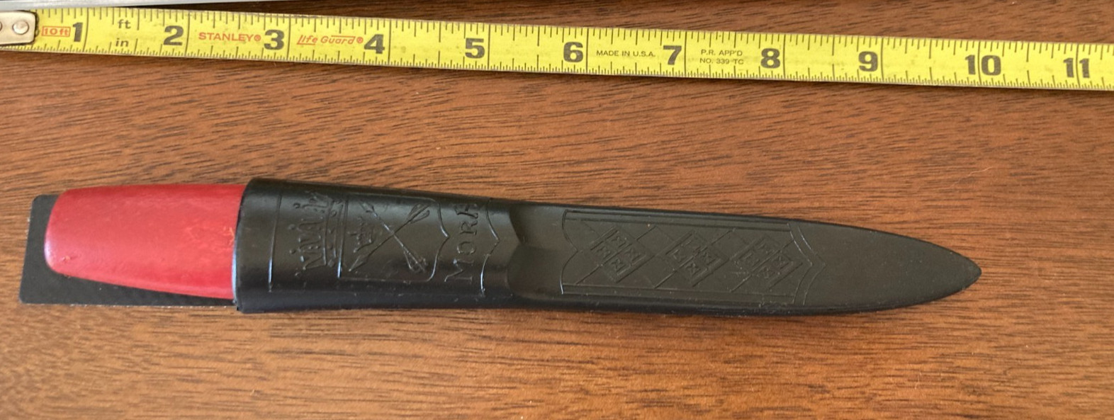 Vintage  Knife & Sheath made in Mora, Sweden approx. 8 in overall