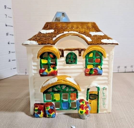 Department 56 Original Snow Village Flower Shop (Item #50822) 1982 RETIRED w/Box