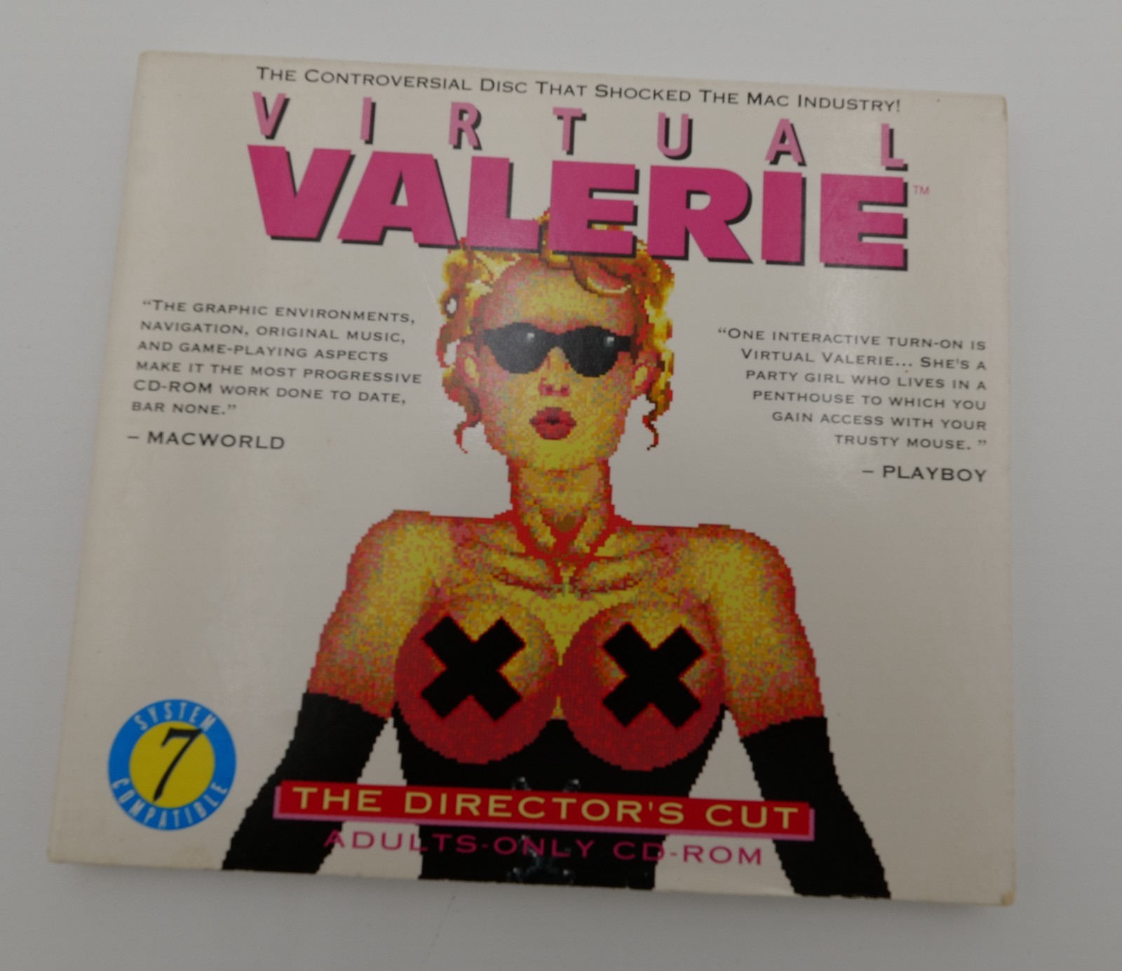 Virtual Valerie (Director's Cut) ADULTS ONLY CD-ROM MAC 1992 RARE