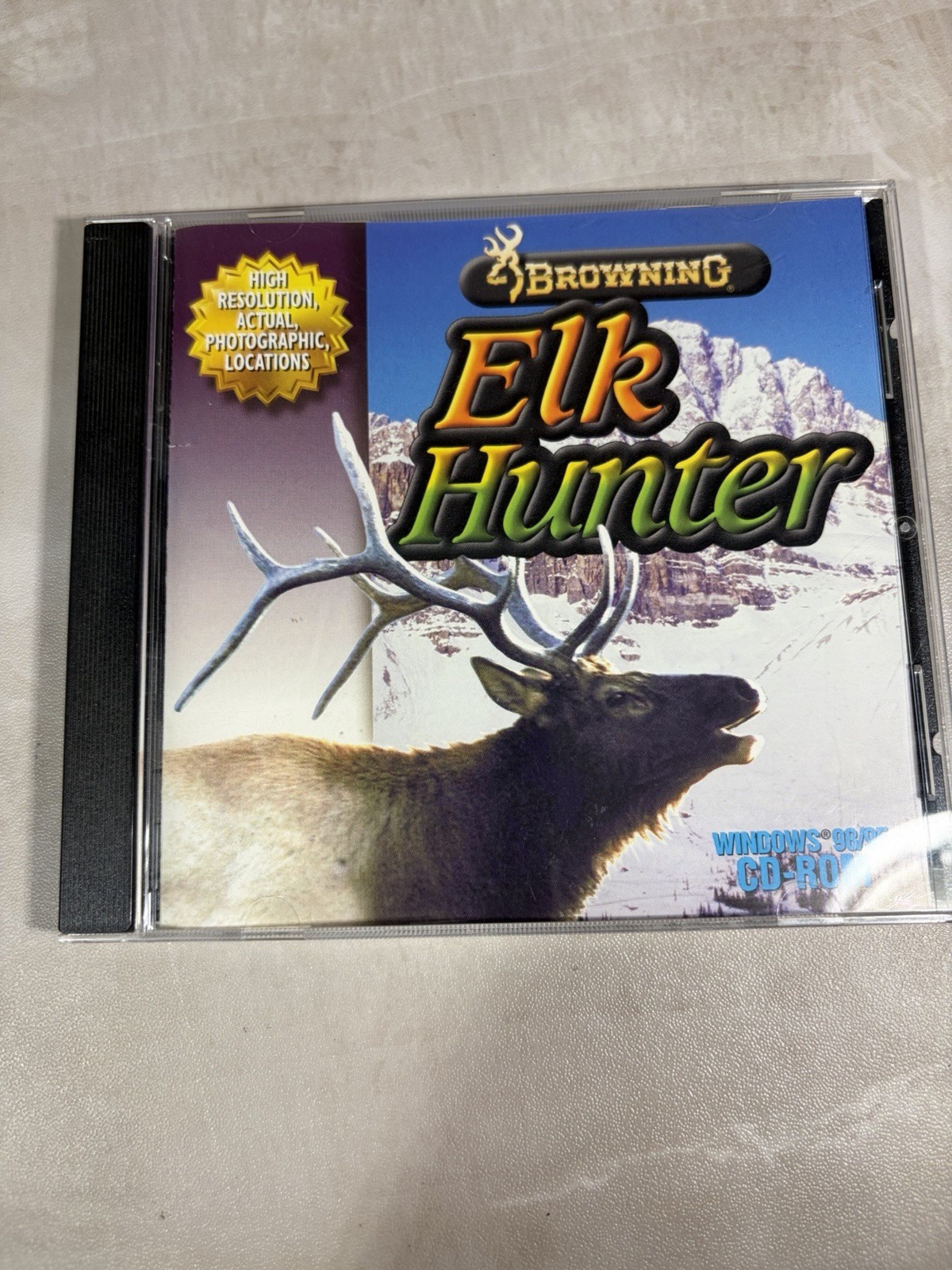 Browning Elk Hunter PC Game Windows 95/98