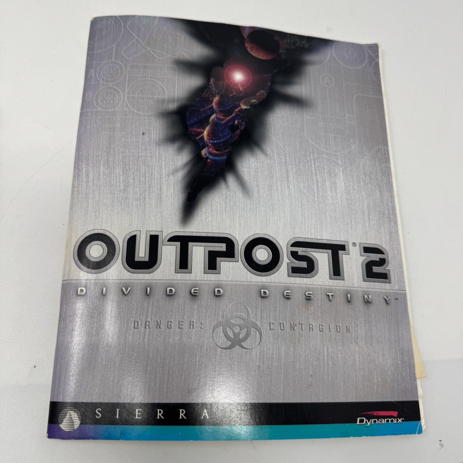 Outpost 2: Divided Destiny WIN 95 CD PC Game W/ Strategy Guide 