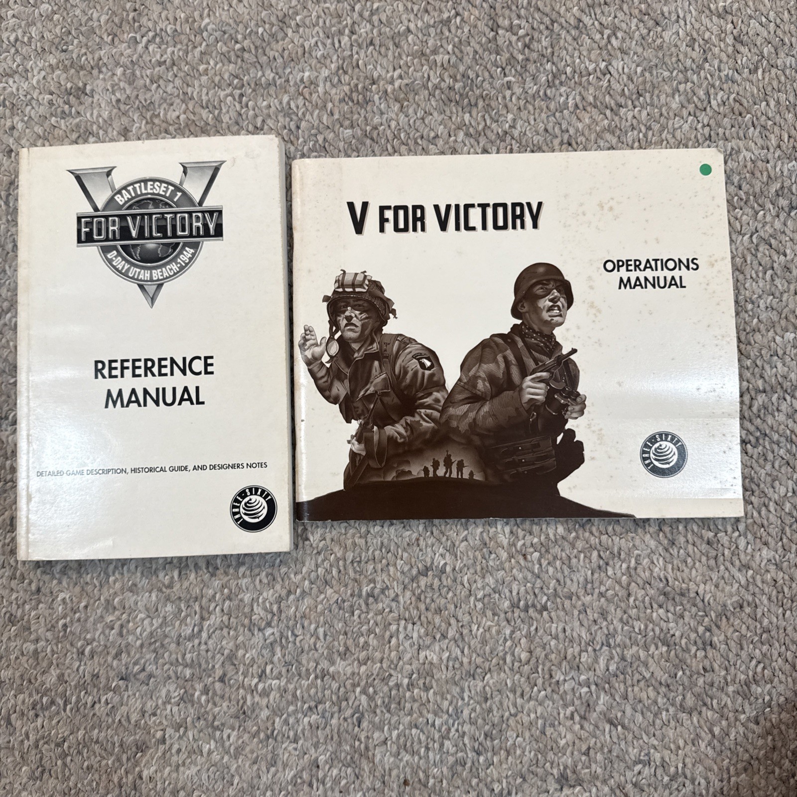 V for Victory PC 1991 Reference + Operations Manual