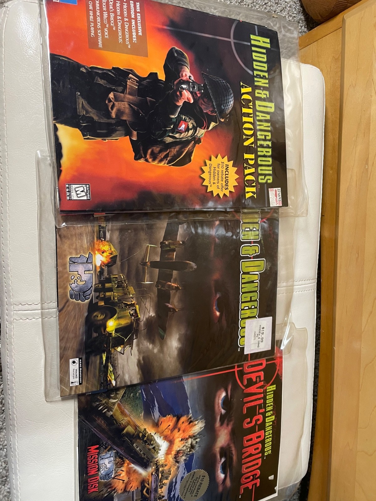 Hidden And Dangerous PC Games- Base Game, Action Pack, Devil’s Bridge Mission