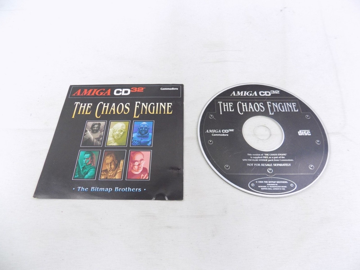 Mint Disc Amiga CD 32 The Chaos Engine