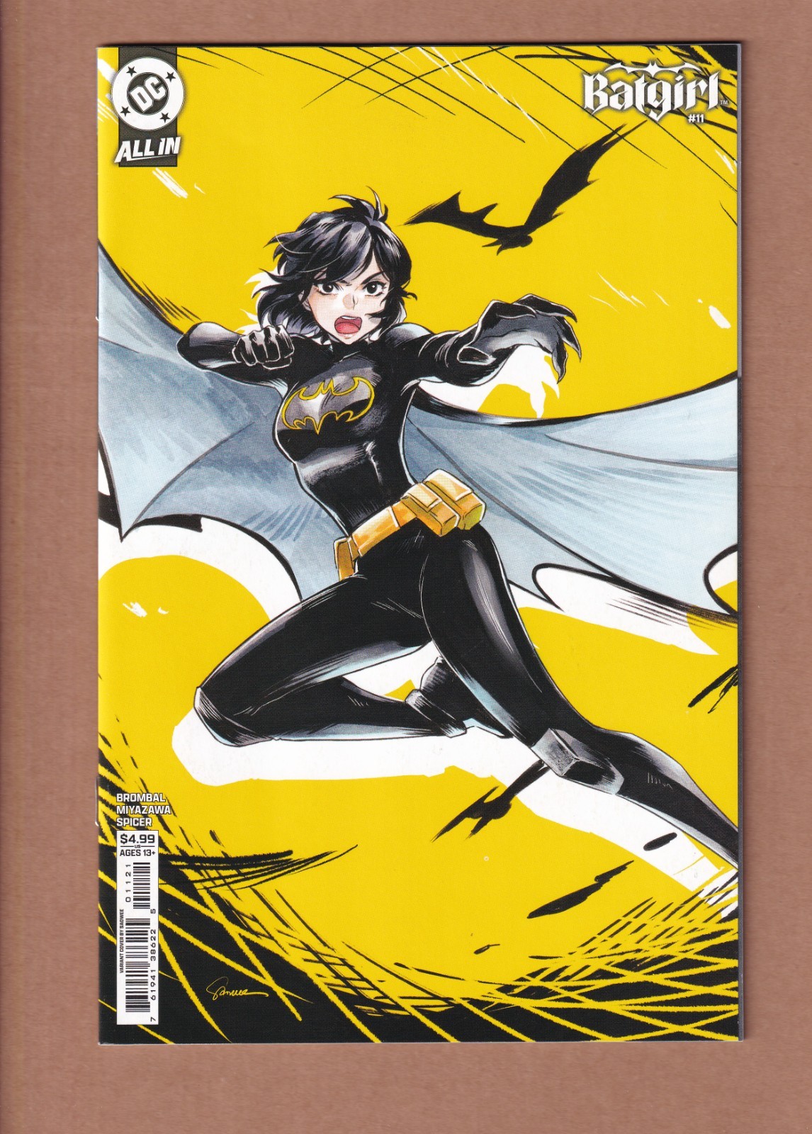 Batgirl #11 Cover B (DC, Tate Brombal, Takeshi Miyazawa, Saowee, 2025)