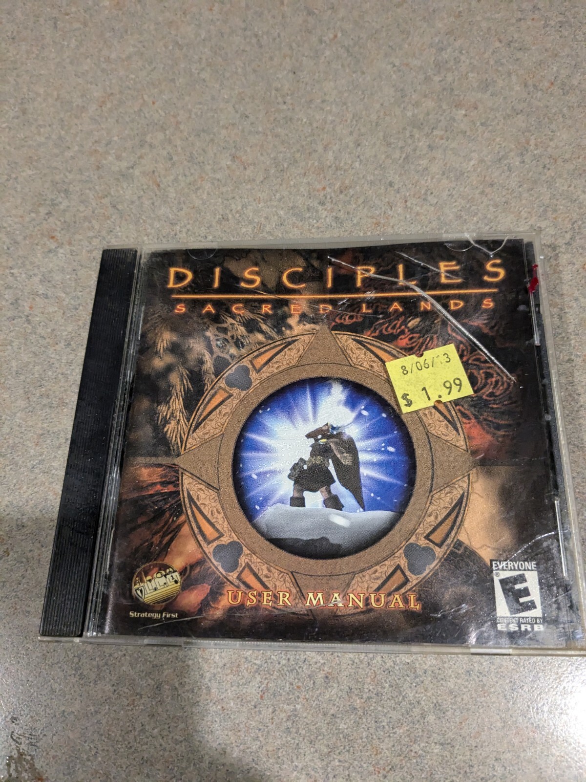 Disciples: Sacred Lands (PC CD-ROM Game, 2002) Jewel Case Windows 95/98