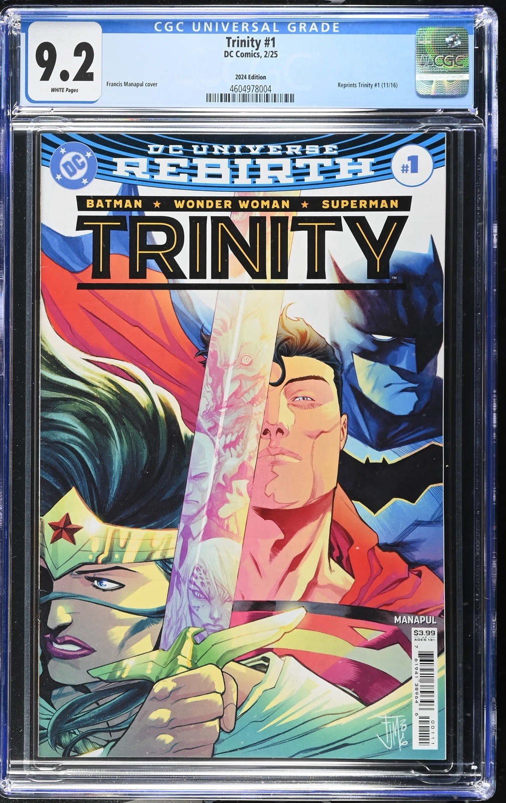 Trinity #1G CGC 9.2
