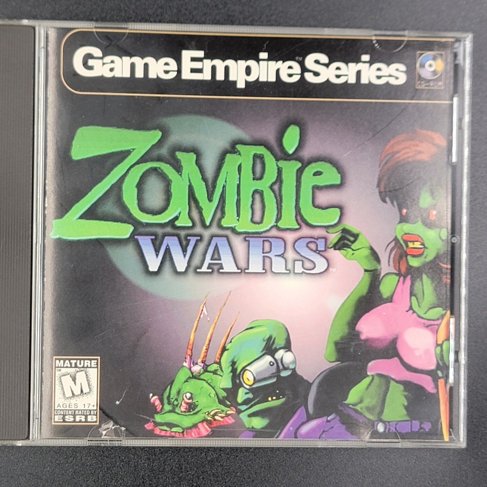 Zombie Wars PC CD-ROM 1996 Game Empire Series Microforum Vintage Windows