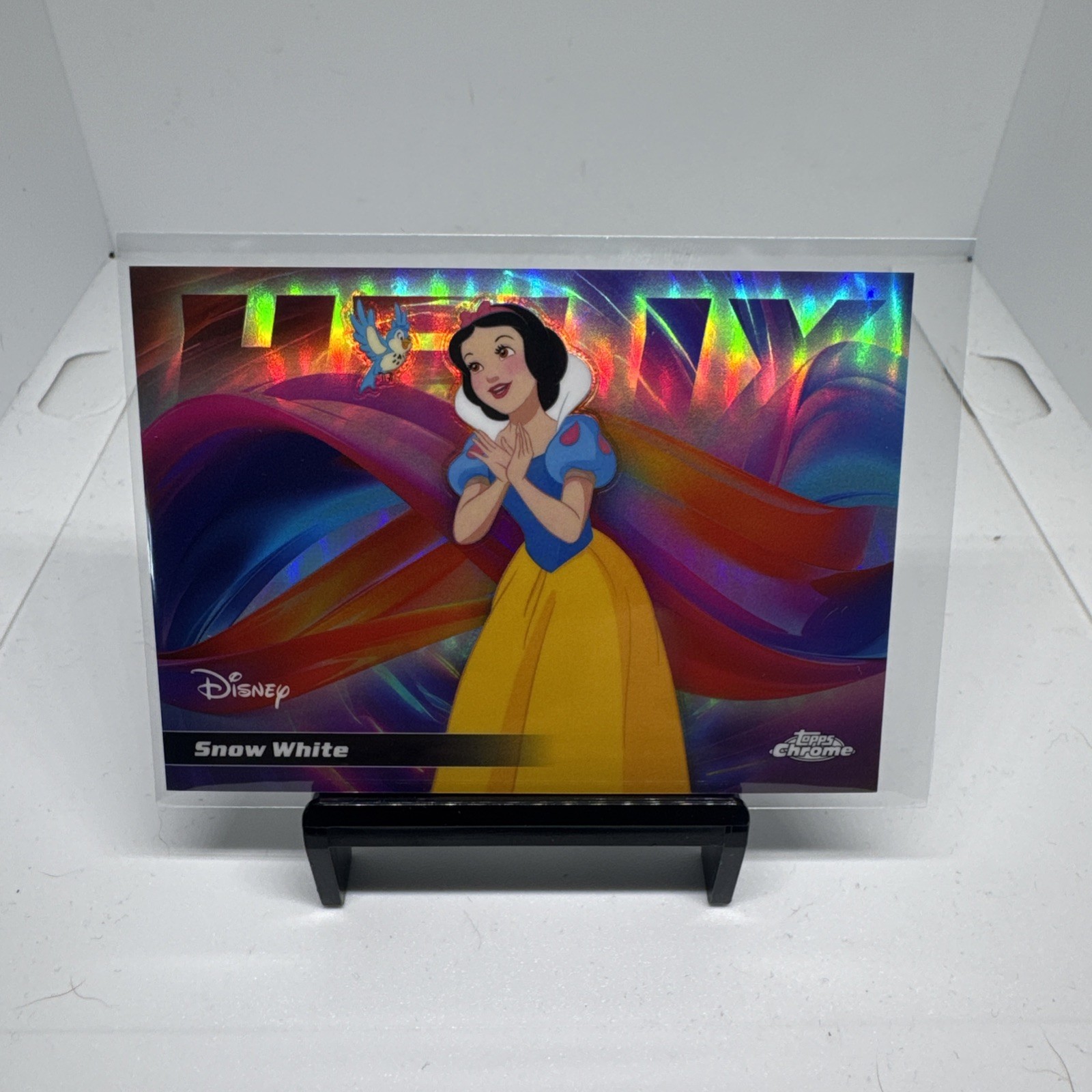 2026 Topps Chrome Disney Helix Insert HX-4 Snow White and the Seven Dwarfs ST50