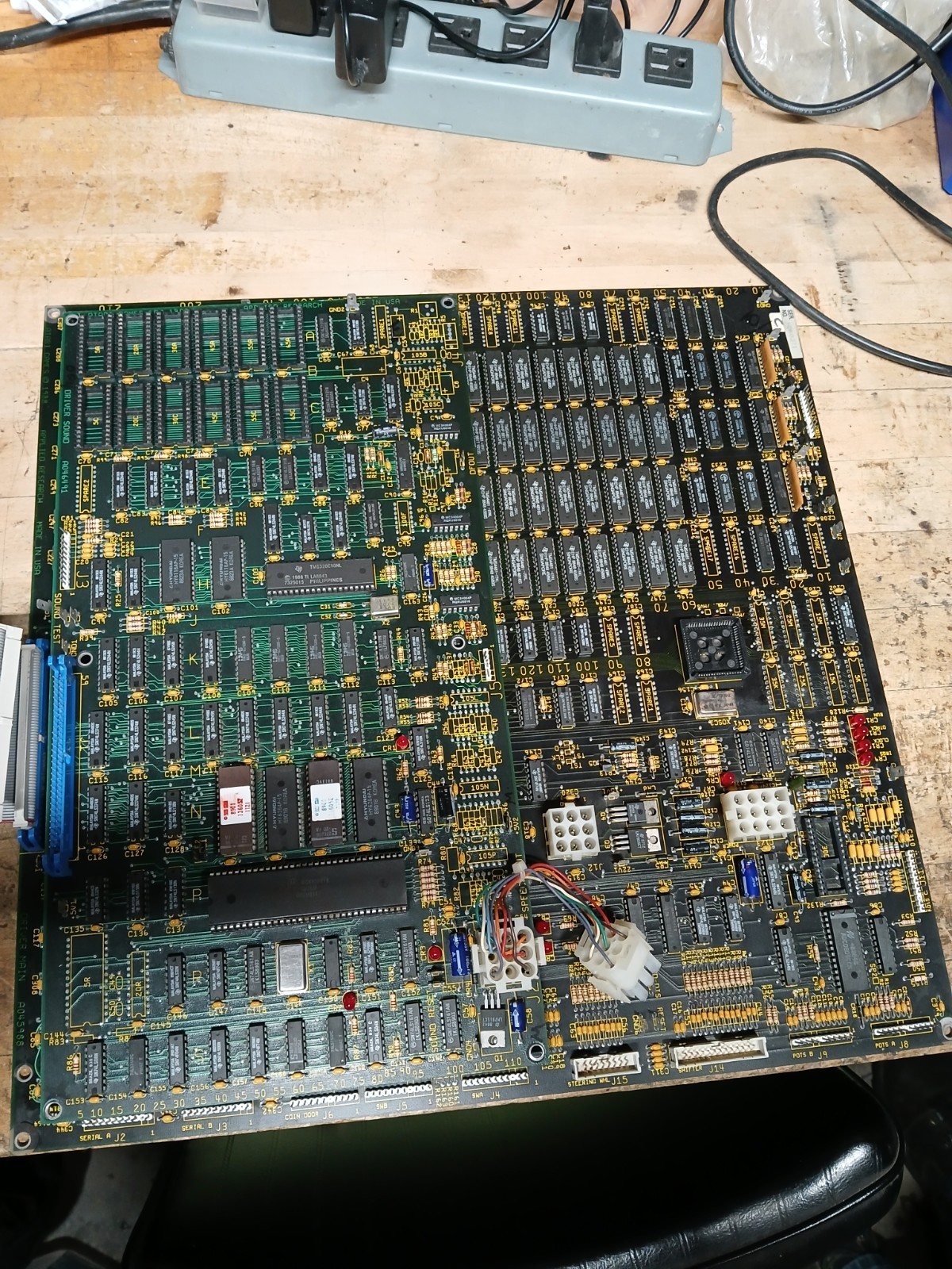 1988 Atari Hard Drivin PCB Arcade