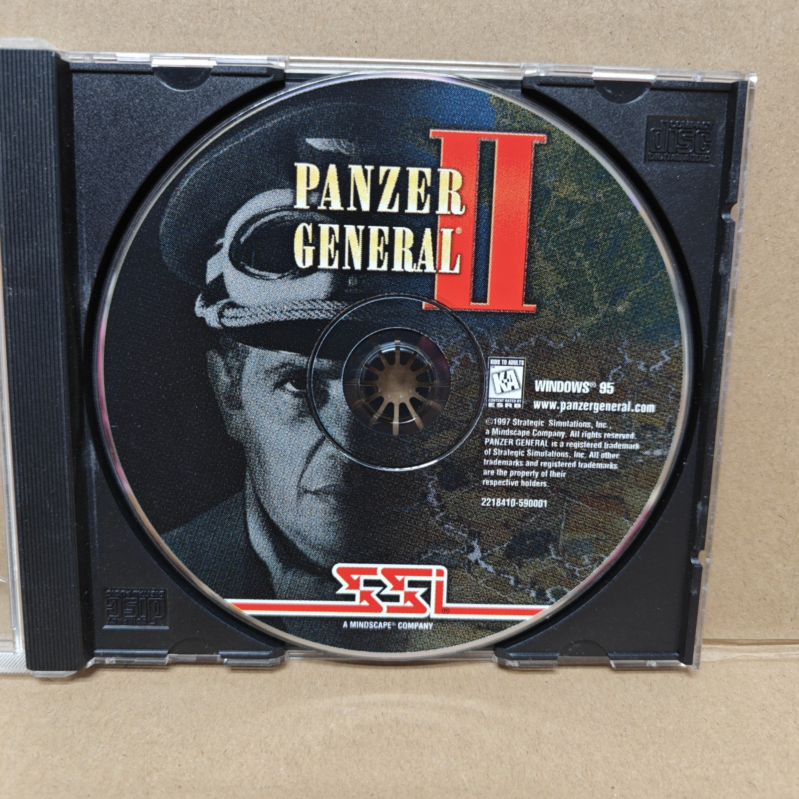 PANZER GENERAL II 2 Video Game for PC (8-5)