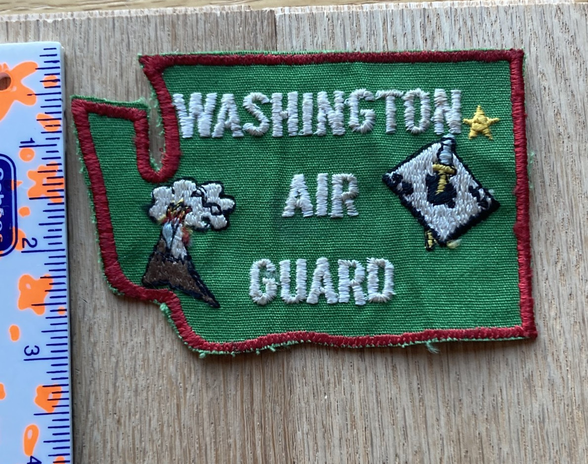 US Air Force USAF Washington Air Guard  patch