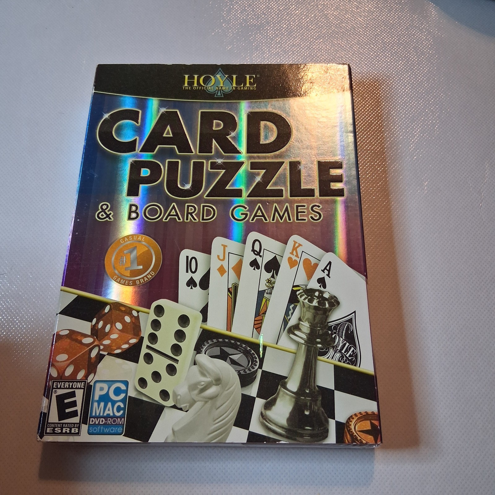 Hoyle Card Puzzle & Board Games (Windows/Mac) New Sealed 
