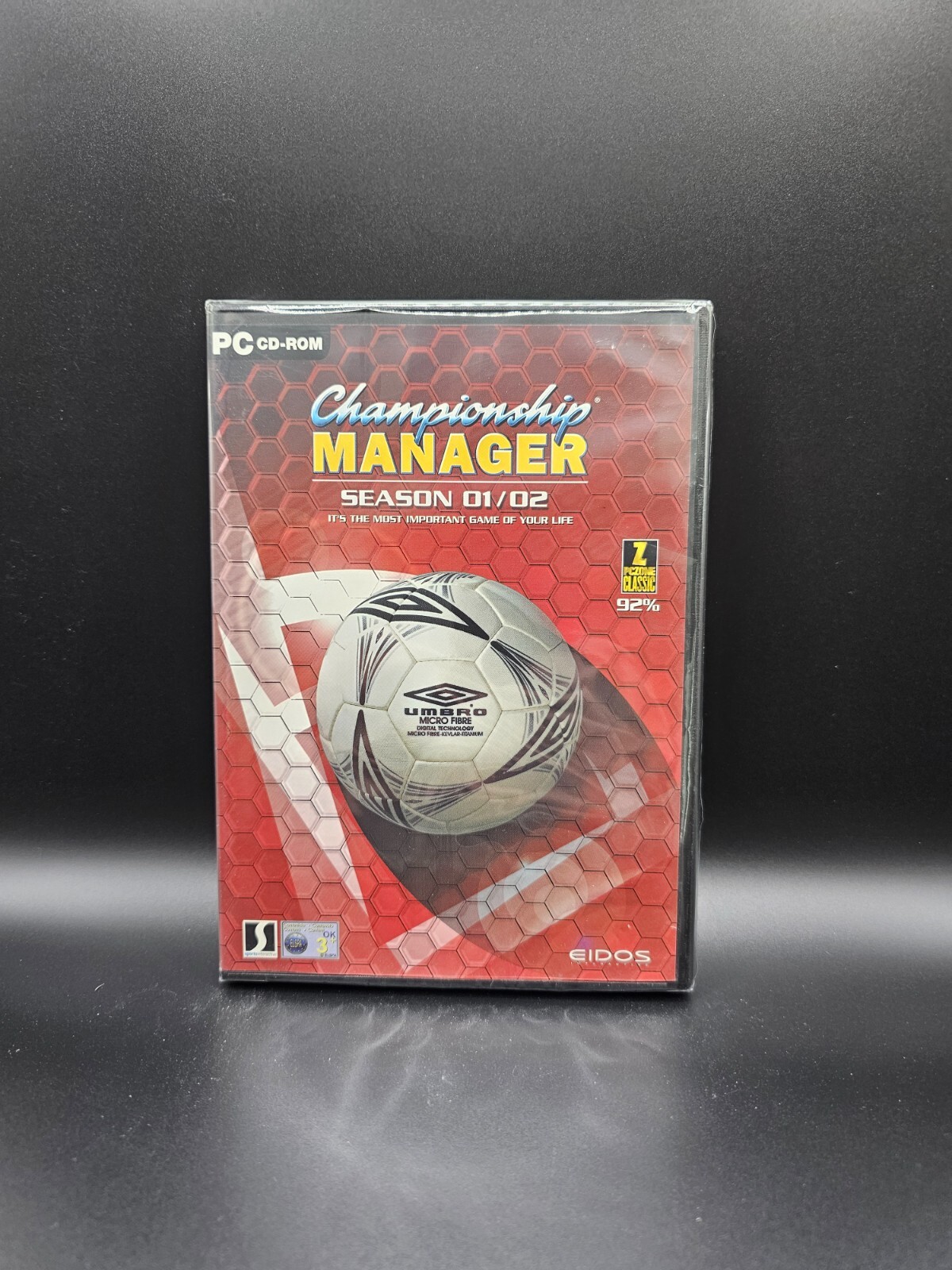 Championship Manager Season 01 / 02 PC NEW Sealed UK Version