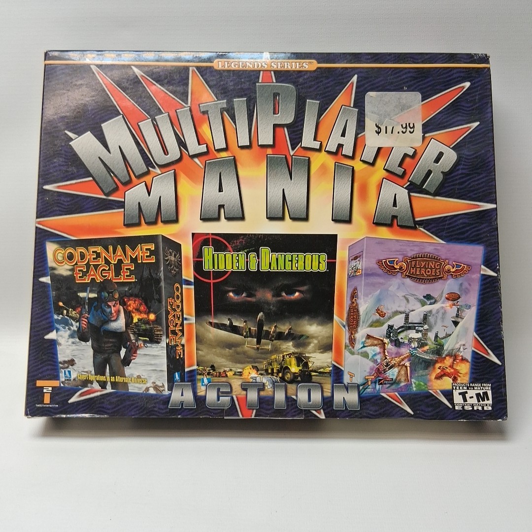 Multiplayer Mania PC games Codename Eagle,Hidden&Dangerous,Flying Heroes..R2S3B5