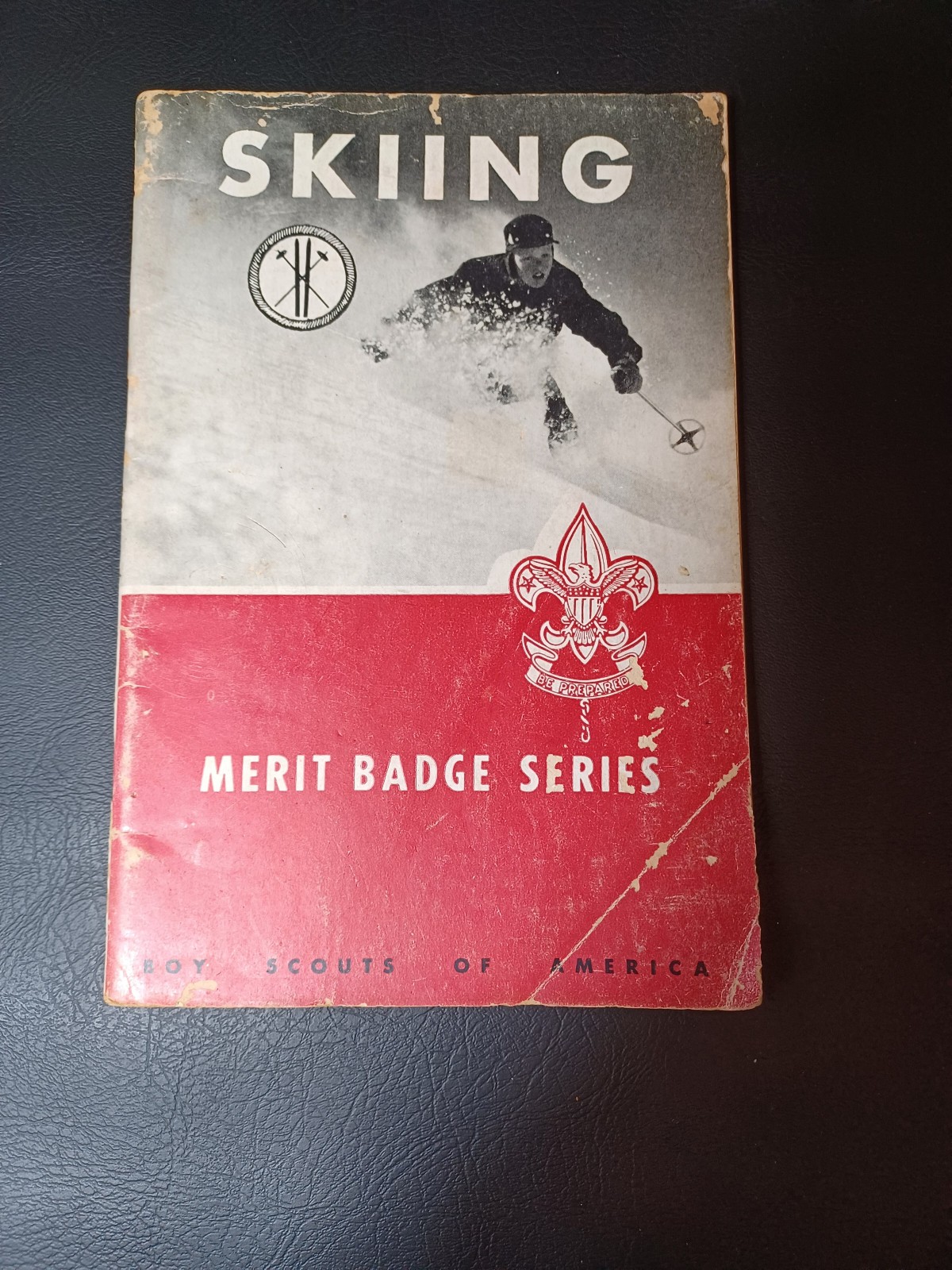 Vintage 1952 Boy Scout Skiing Merit Badge Series Pamphlet BSA 1950 Copyright
