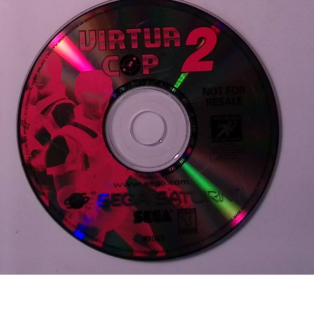 Virtua Cop 2 Sega Saturn Tested and Works