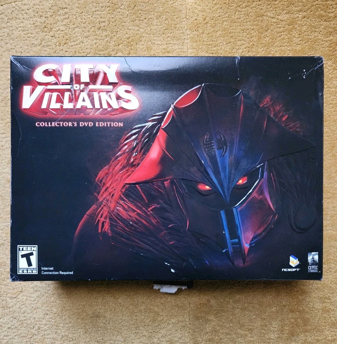 City of Villains: Collector's DVD Edition (PC DVD-ROM, 2005) Game Box READ