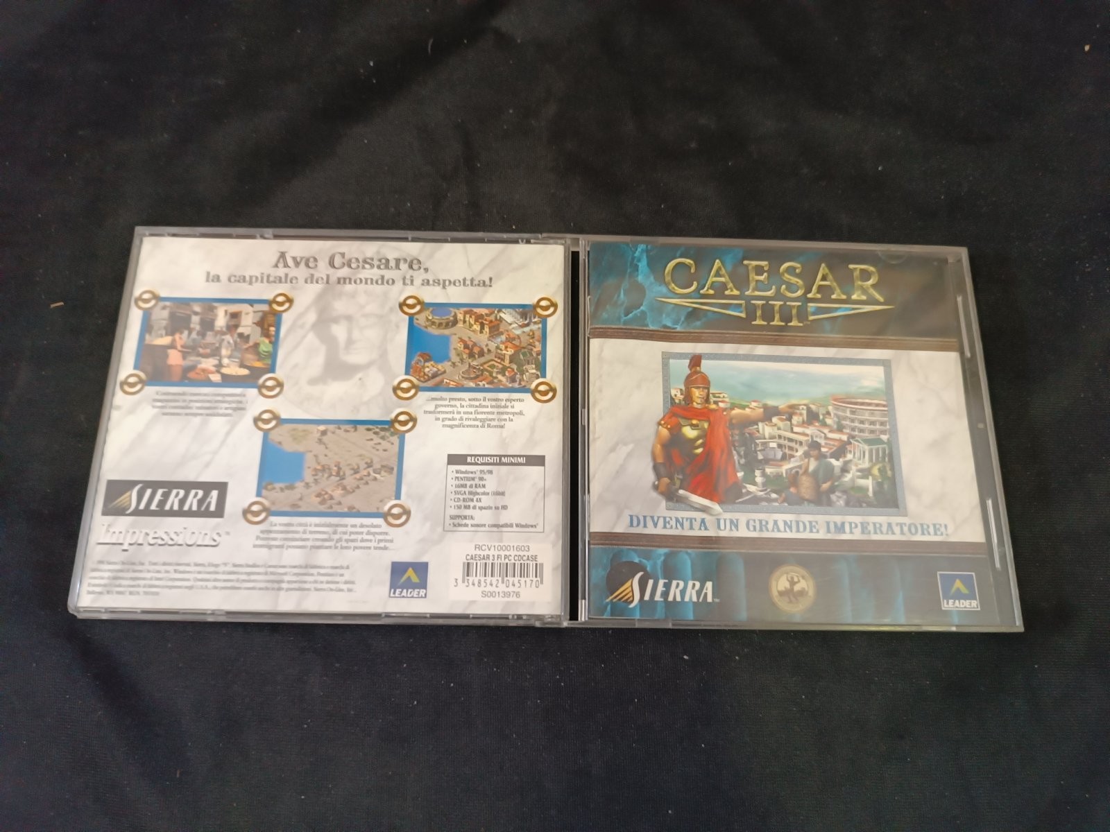 Caesar III Sierra PC CD-ROM Video Game