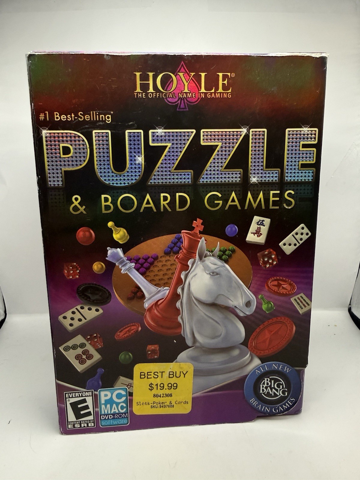 Hoyle Puzzle & Board Games PC DVD-ROM Complete w/ Manual Win Mac Encore