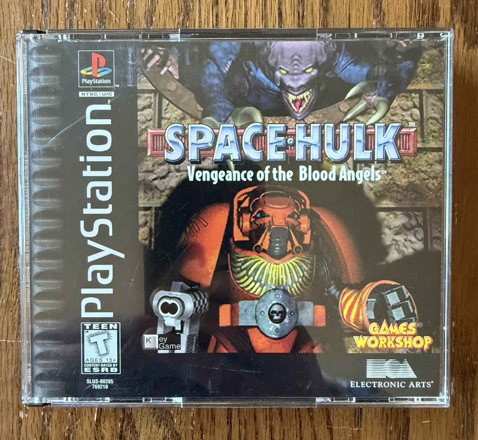 Space Hulk: Vengeance of the Blood Angels (Sony PlayStation 1, PS1) Complete CIB