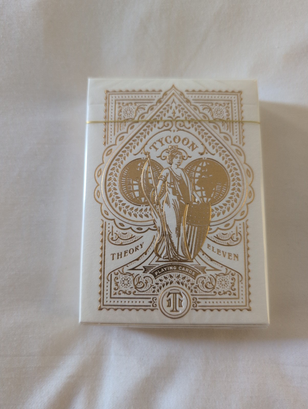 Tycoon White Playing Cards Theory 11 